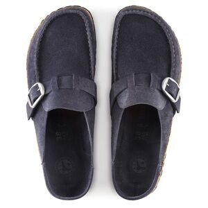 Birkenstock Buckley Women's Navy Suede Moccasins NWOT